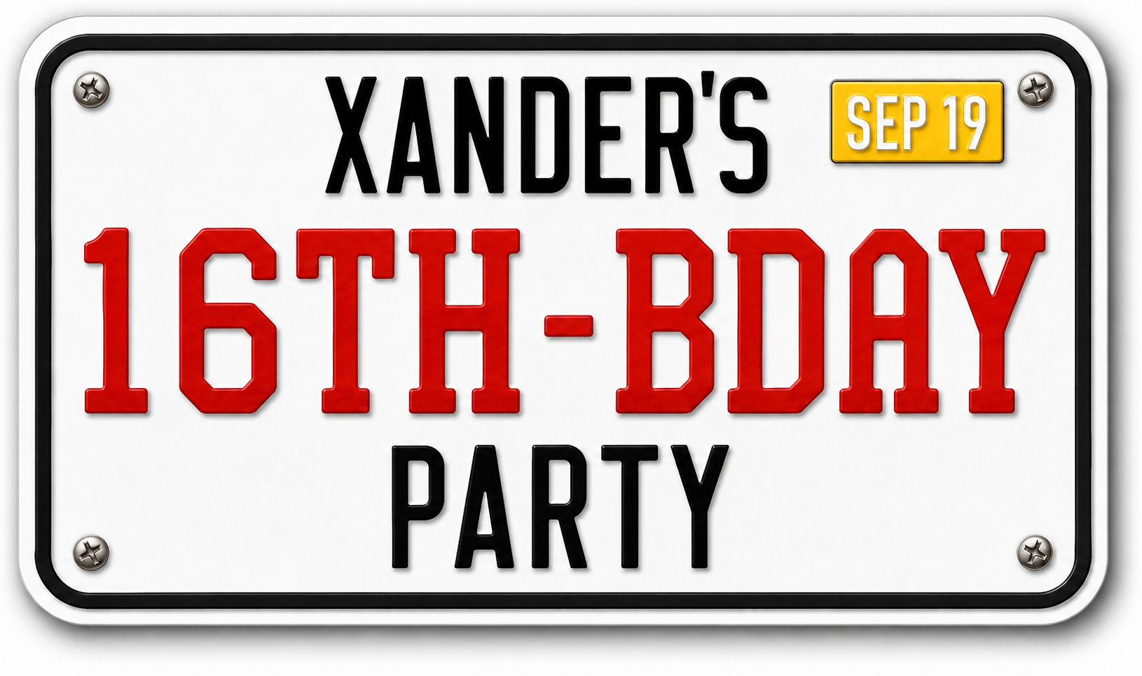 Xander's 16th Bday Party